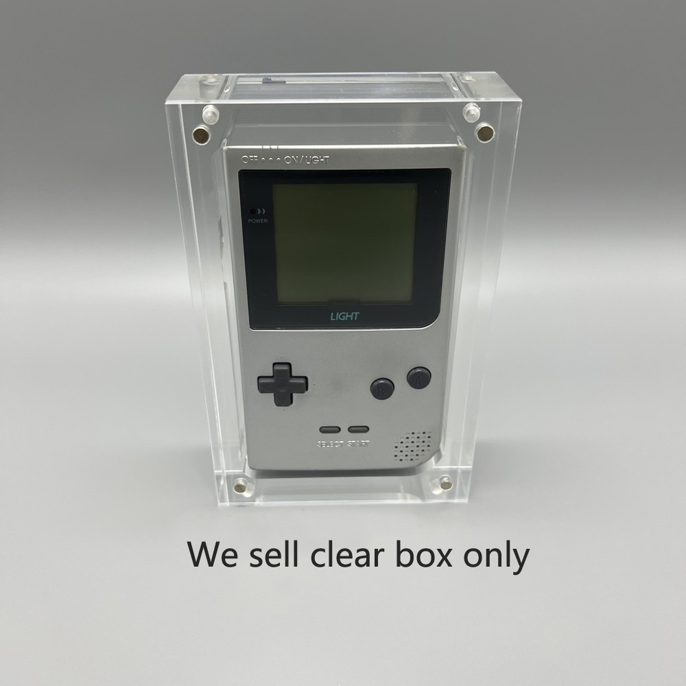 Gaming Console Holder - Transparent Storage Magnetic Acrylic box For