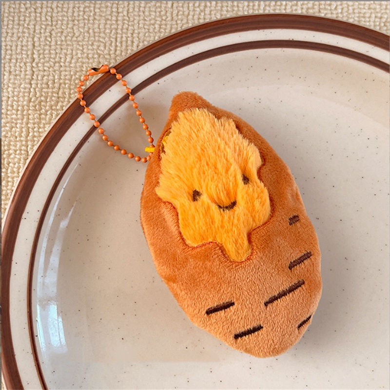 Gaming Console Keychain - Cute Mini Baked Sweet Potato Plush