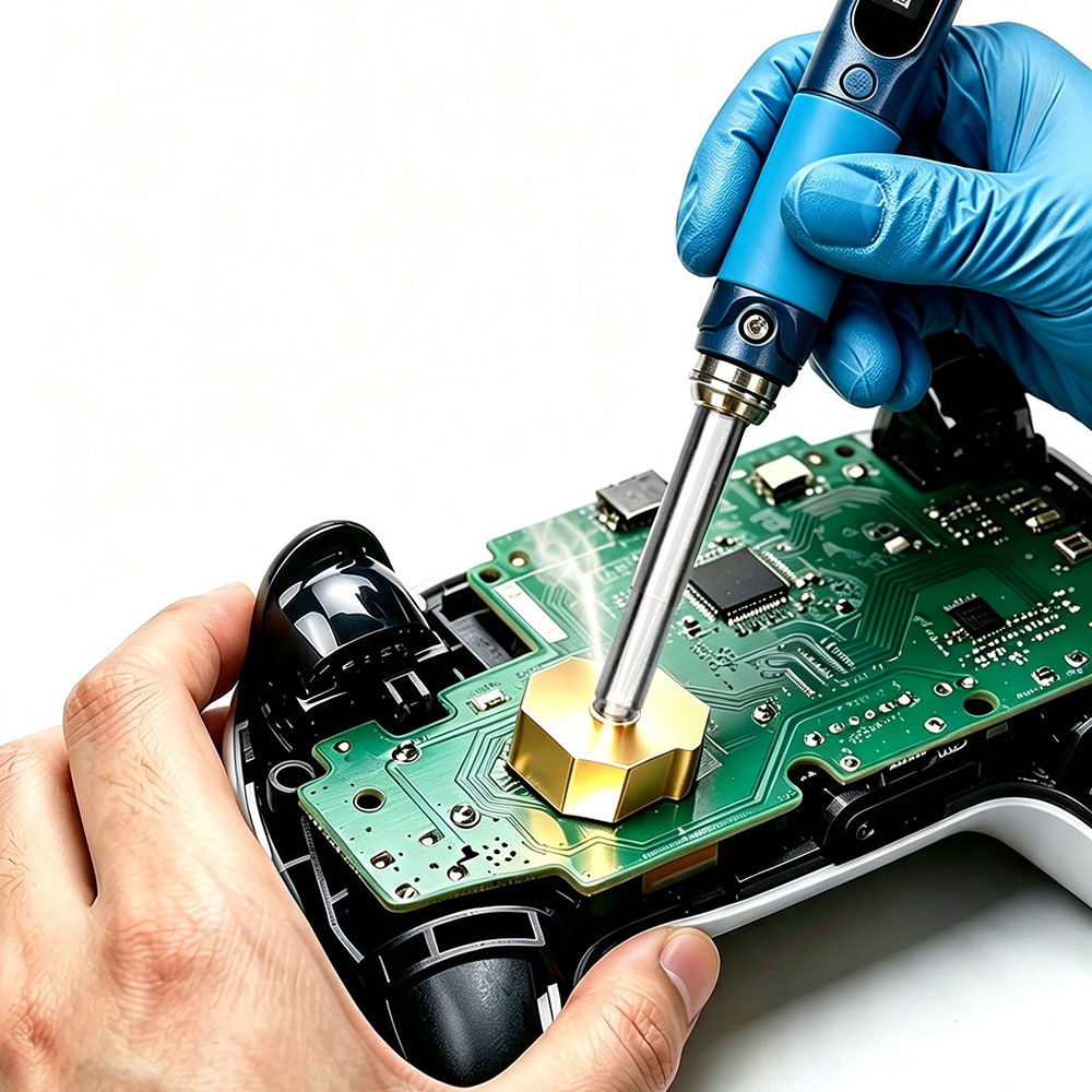 Gaming Console Repair - TS100 TS101 Pine64 936 Joystick Soldering