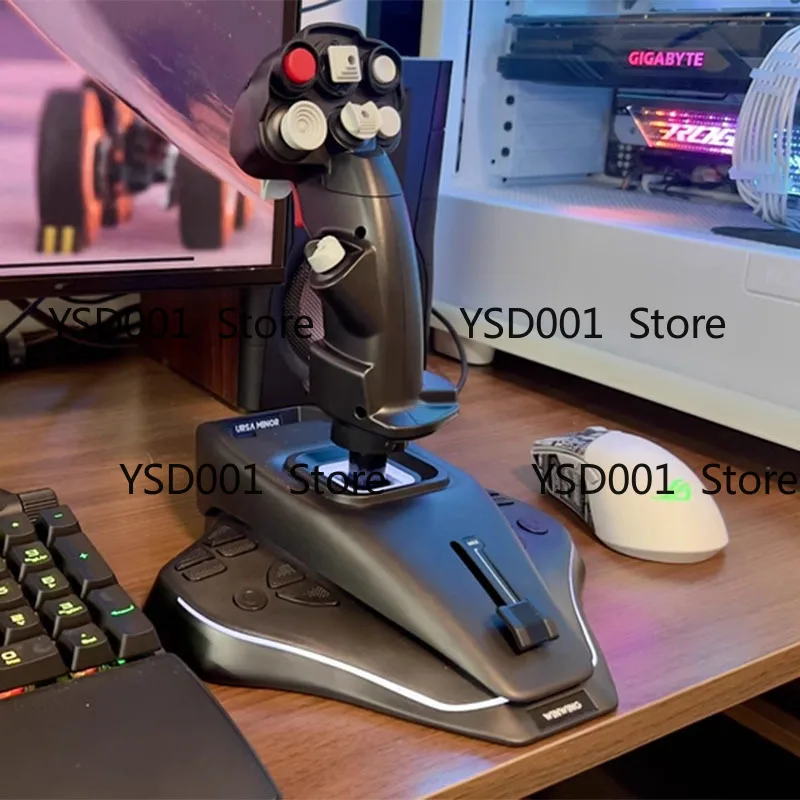 Flight Joystick Sim - Dual Throttle Flight Sim Joystick -