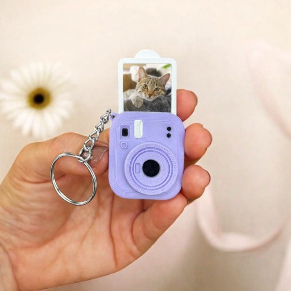 Gaming Console Keychain - Portable Mini Camera Keychain Metal Key