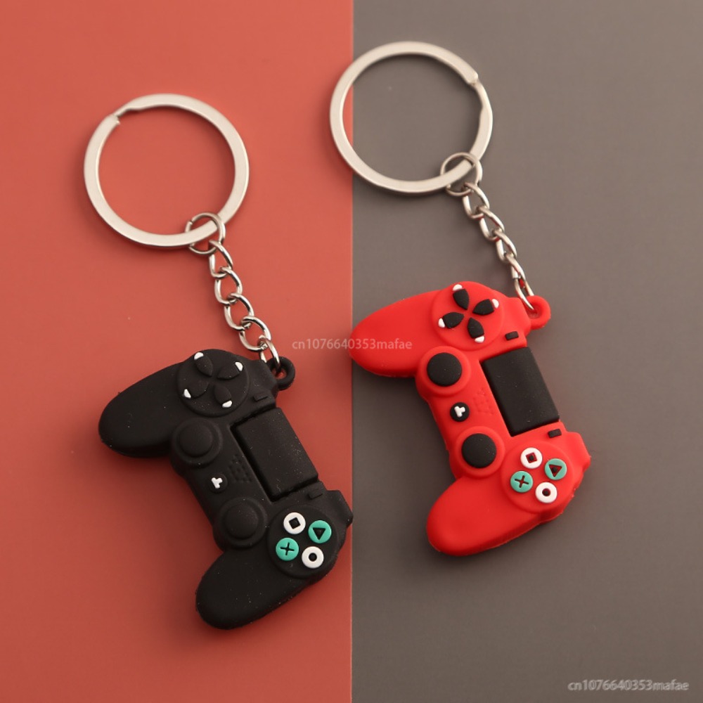 Flight Joystick Sim - Video Game Handle Keyring for Men