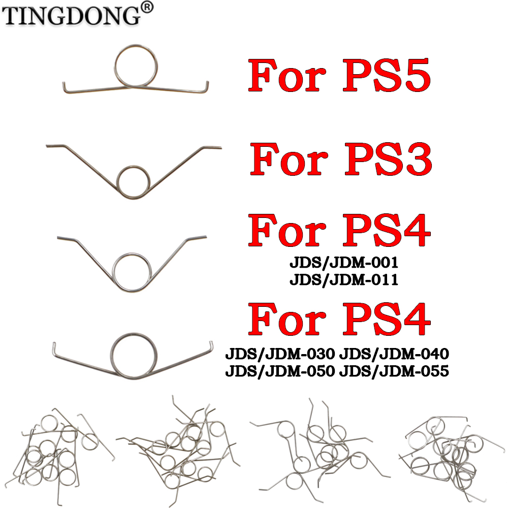 Gaming Console And Pc - 10/20/30/50pcs R2 L2 Trigger Buttons Springs