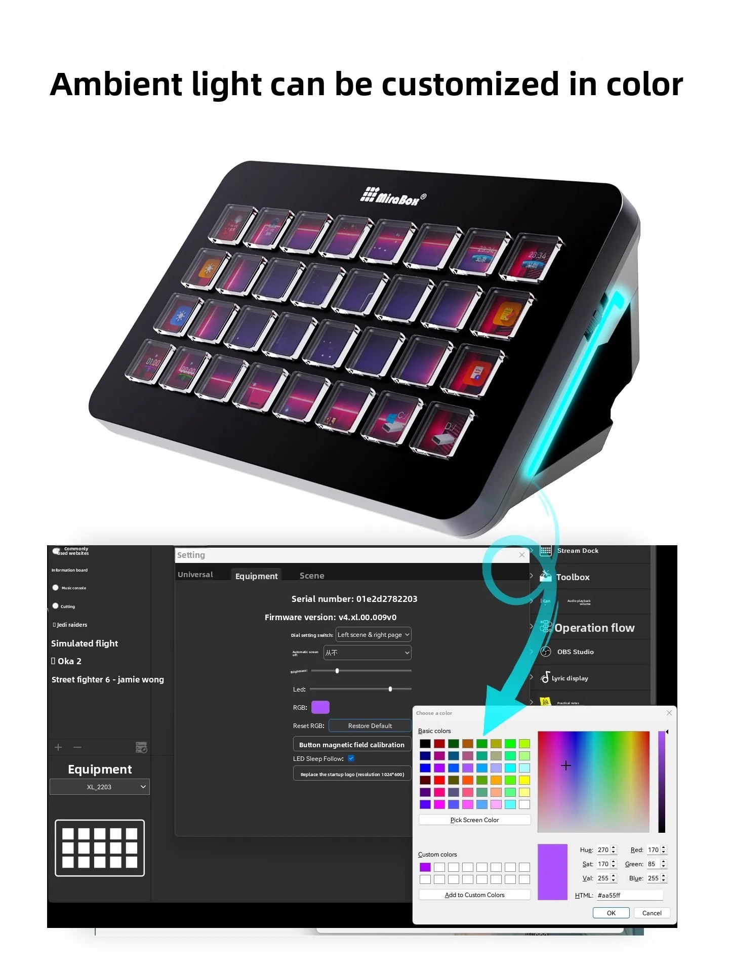 Mirabox XL Stream Deck Macro K - огляд і ціна Gaming Console Keyboard