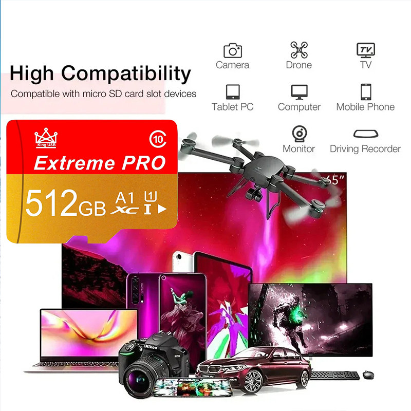 Fast SD Cards 512GB 128GB 32GB - огляд і ціна Gaming Console And Monitor