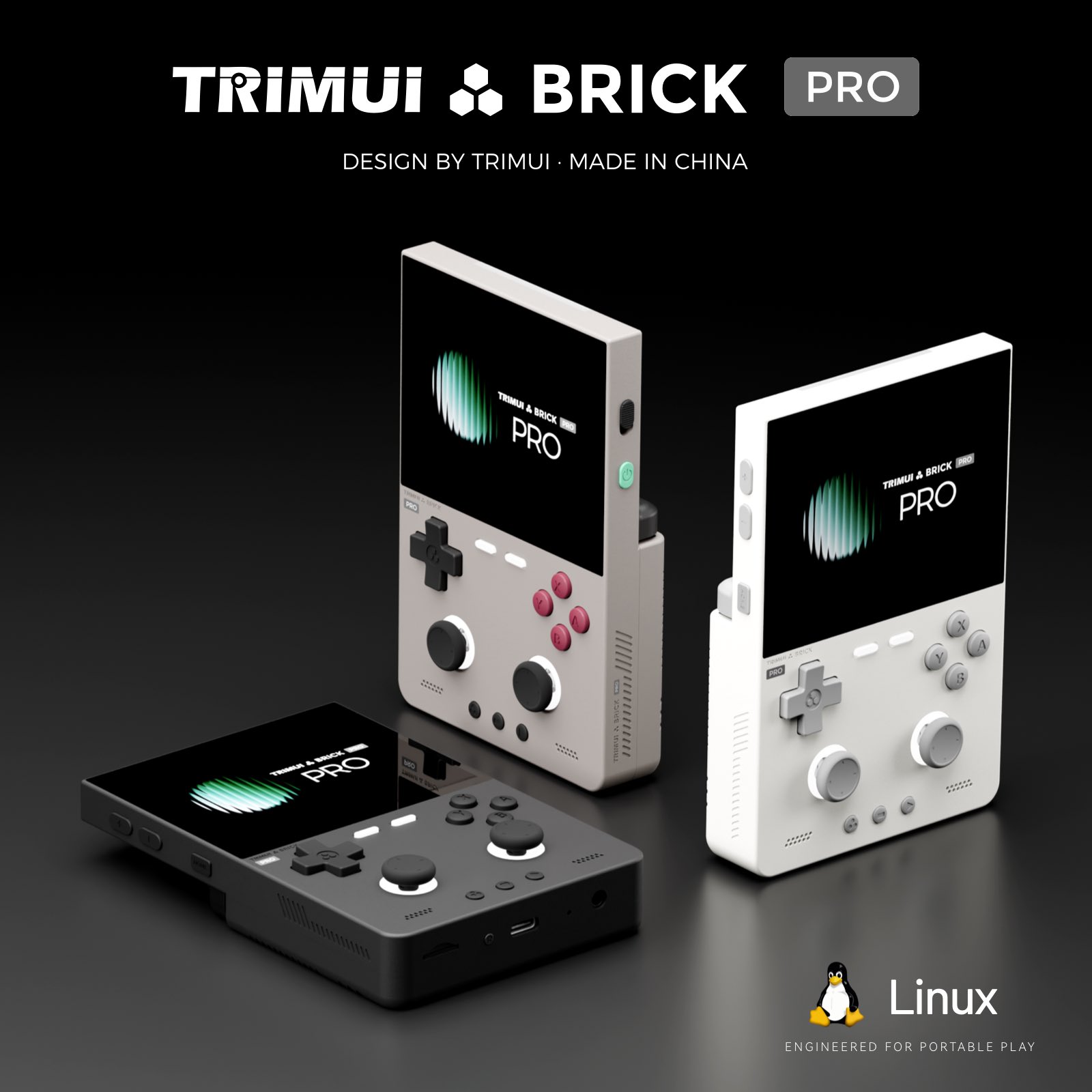 TRIMUI Brick Pro TG4040 Retro  - огляд і ціна Gaming Console Handheld Retro