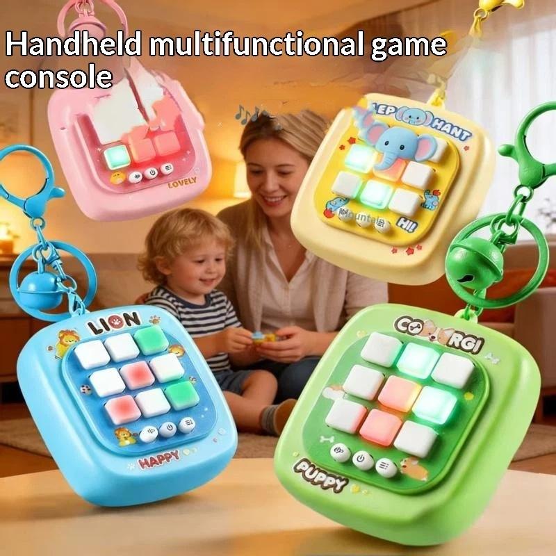 in 1 Electronic Tic Tac Toe Ga - огляд і ціна Gaming Console Keychain