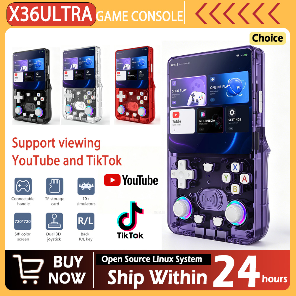 New X36 ultra retro handheld g - огляд і ціна Gaming Console Handheld Retro