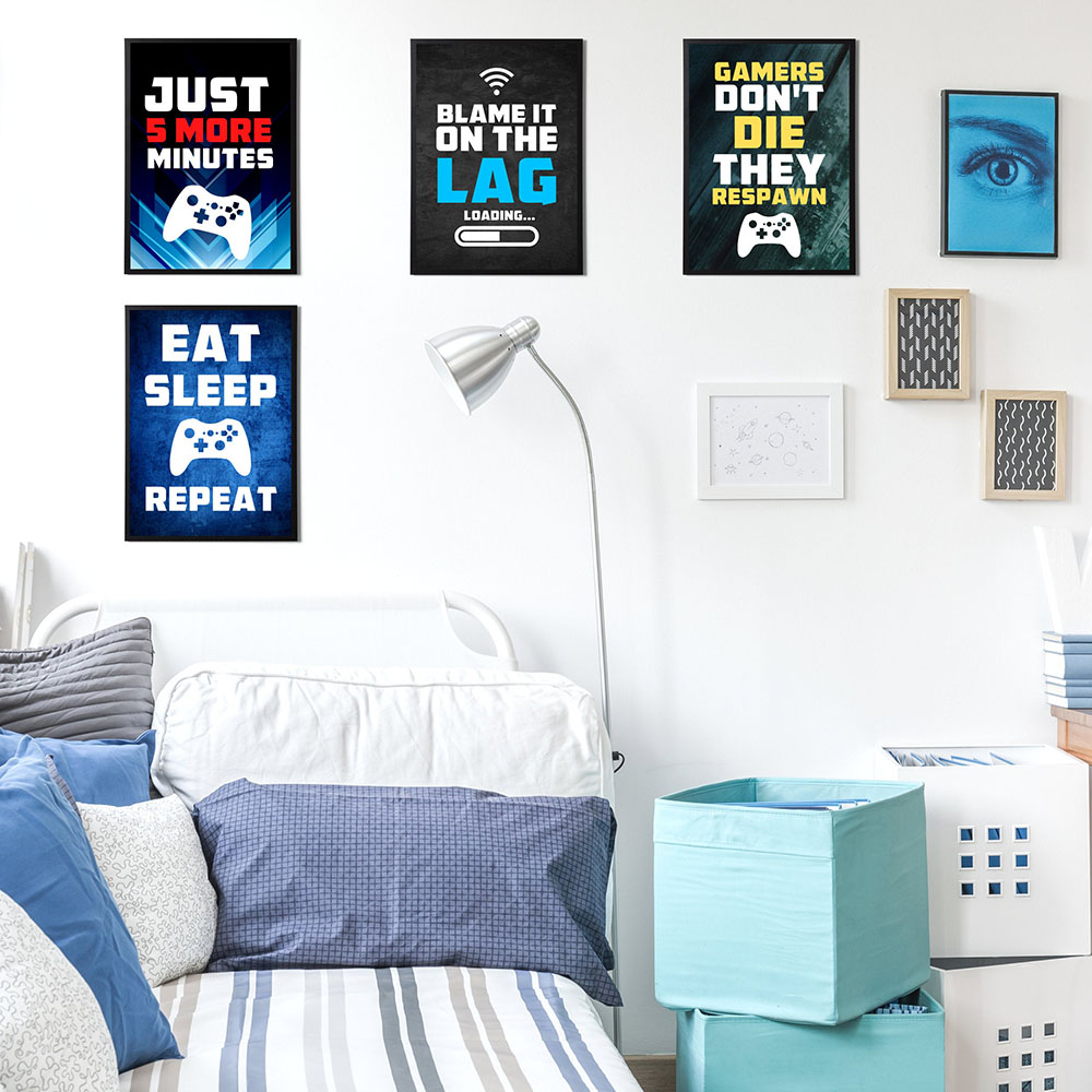 Gaming Quotes Art Painting Con - огляд і ціна Gaming Console Quotes