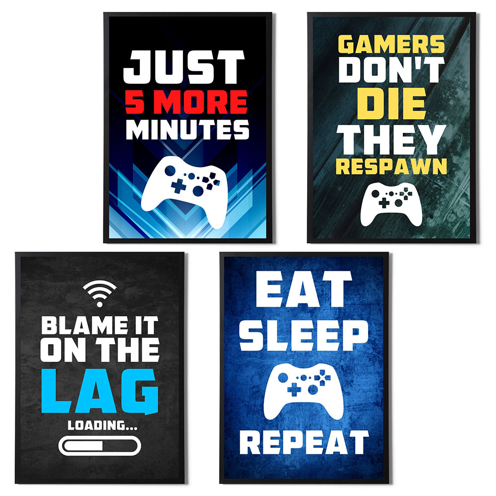 Gaming Quotes Art Painting Con - огляд і ціна Gaming Console Quotes