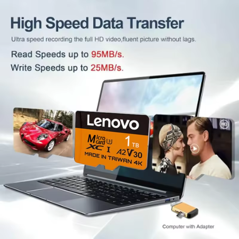 Lenovo Secure 512GB SD Cards M - огляд і ціна Gaming Console And Monitor