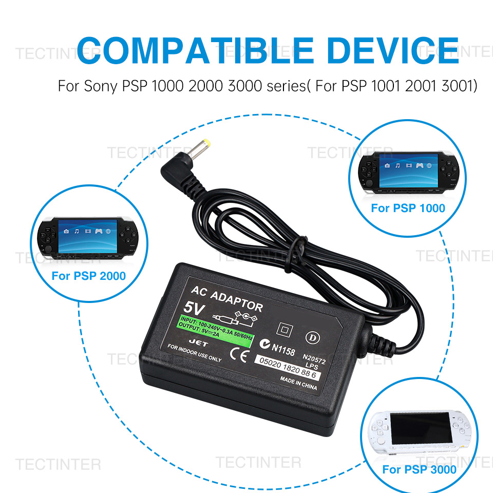 AC Adapter for PSP Series Cons - огляд і ціна Gaming Console Sony