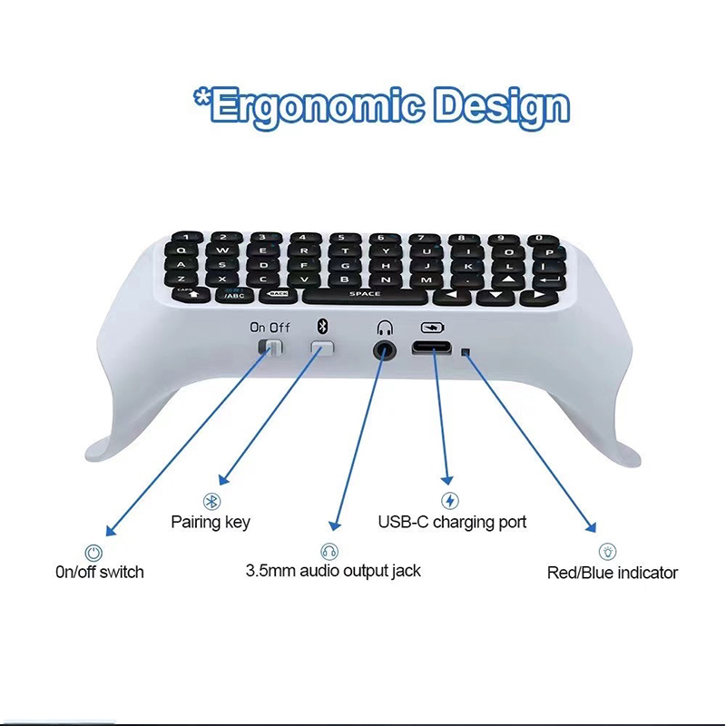 Wireless Bluetooth Keyboard Fo - огляд і ціна Gaming Console Keyboard