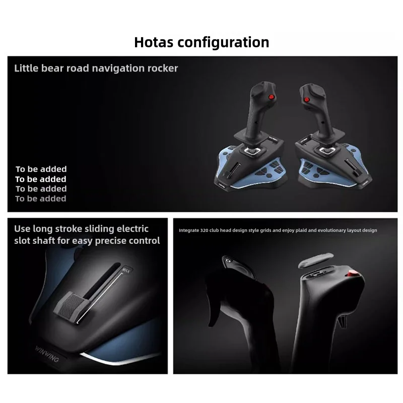 WINWING URSA MINOR Airline Joy - огляд і ціна Flight Joystick Sim