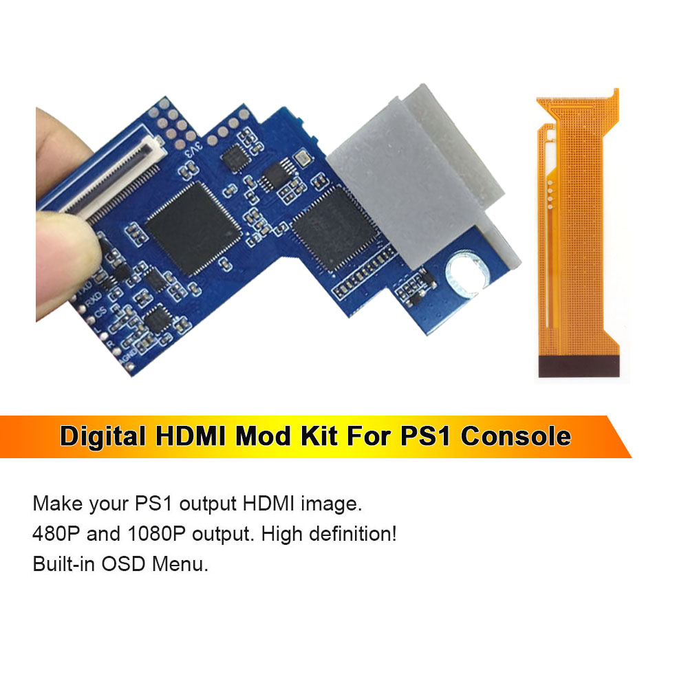 Digital to Digital HDMI Mod Ki - огляд і ціна Gaming Console Sony