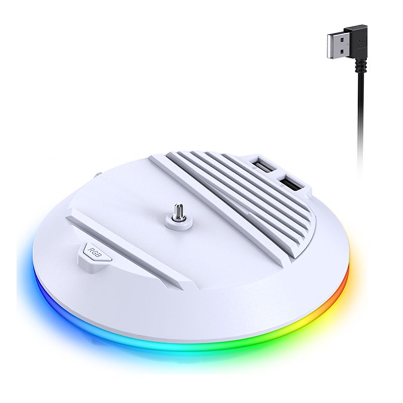 AED7-Vertical Stand With RGB L - огляд і ціна Gaming Console Holder