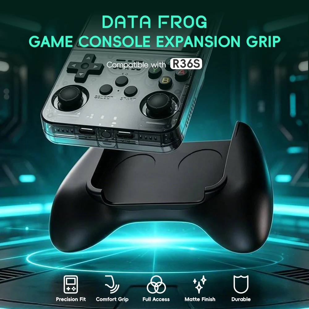 Data Frog R36S Game Grip Ergon - огляд і ціна Gaming Console Handheld Retro