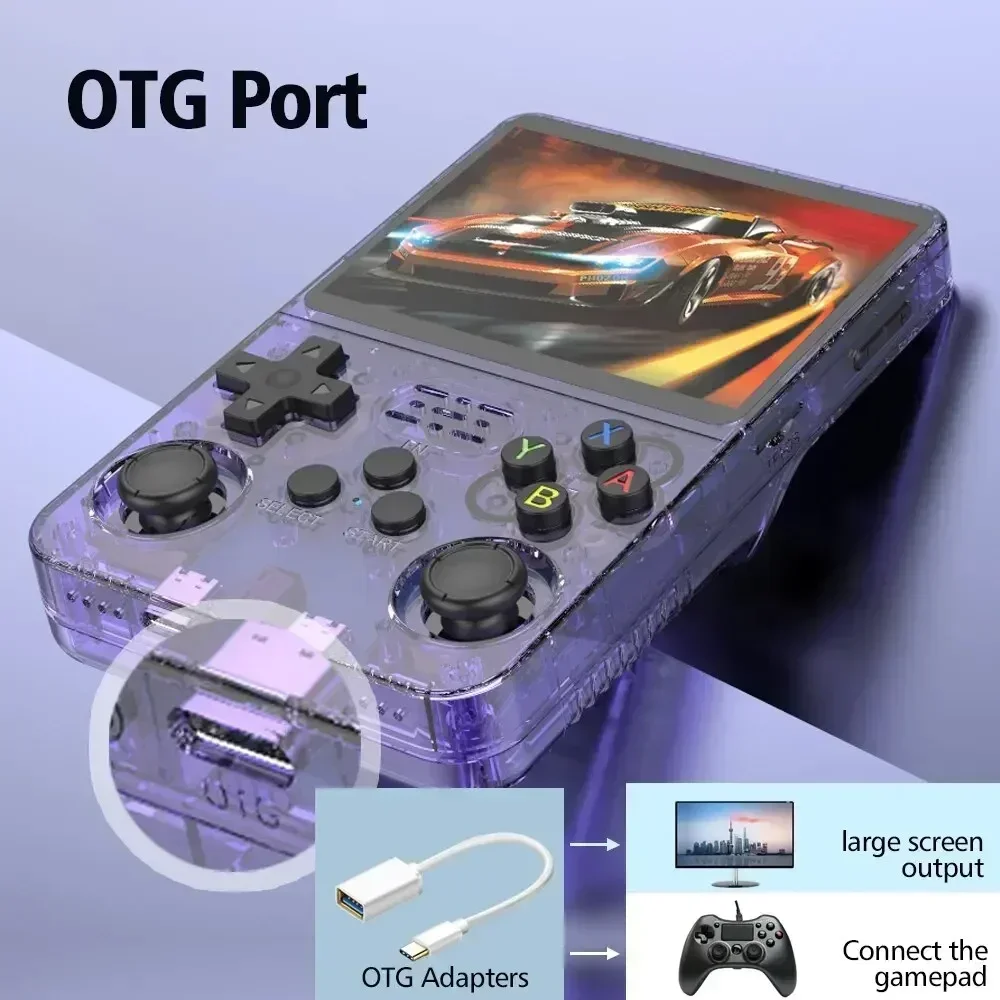R36S Handheld Game Console ARK - огляд і ціна Gaming Console Handheld Retro