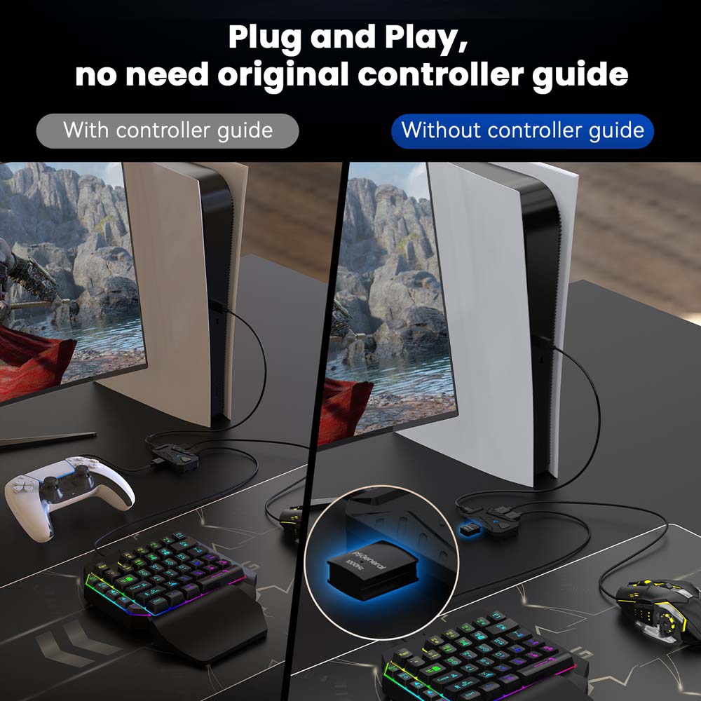 for PS5 Gaming Keyboard Mouse  - огляд і ціна Gaming Console Keyboard