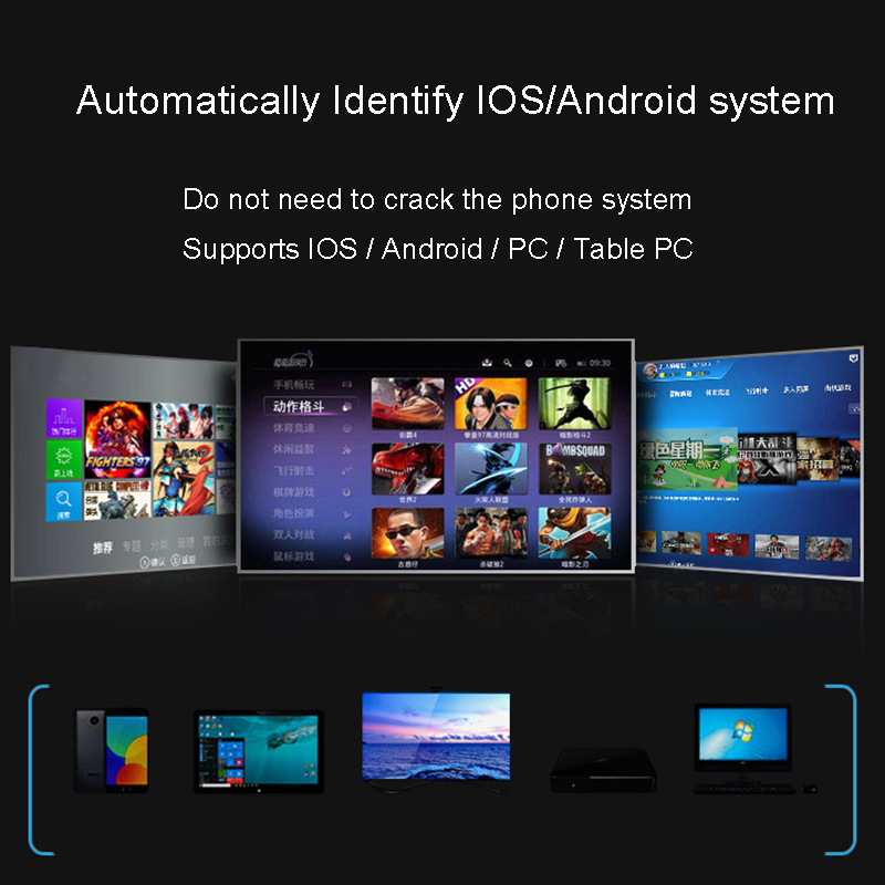 Wireless Gamepad For Cell Phon - огляд і ціна Gaming Console For Smart Tv
