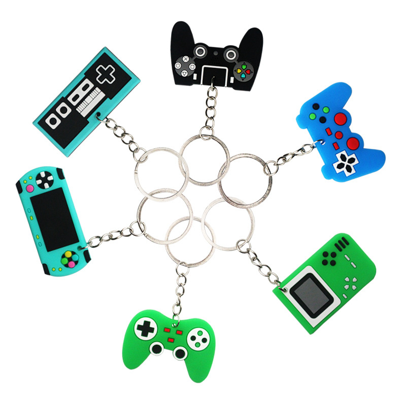 6/12PCS PVC Keychain Gamepad G - огляд і ціна Gaming Console Keychain