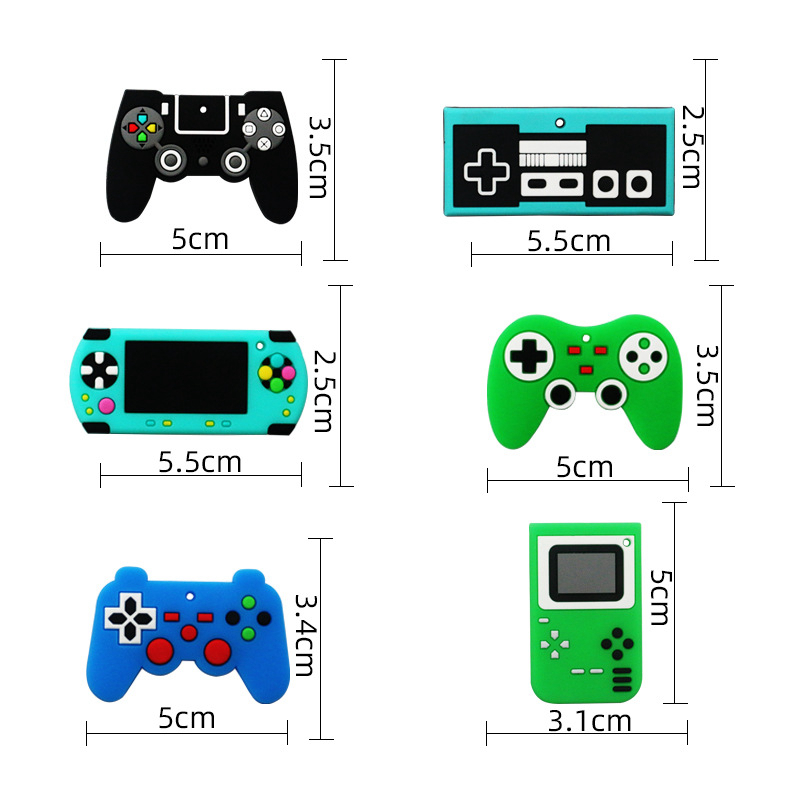 6/12PCS PVC Keychain Gamepad G - огляд і ціна Gaming Console Keychain