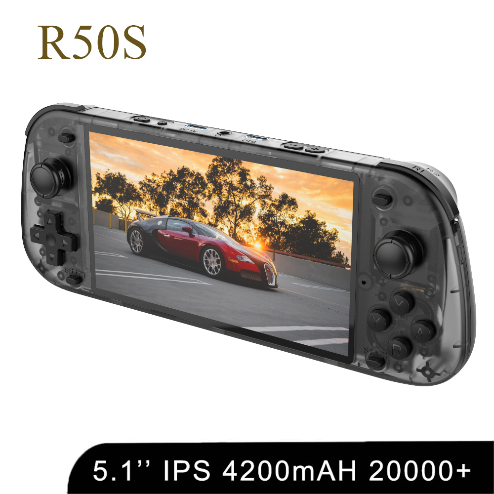 5.1inch New R50S Retro Handhel - огляд і ціна Gaming Console Online