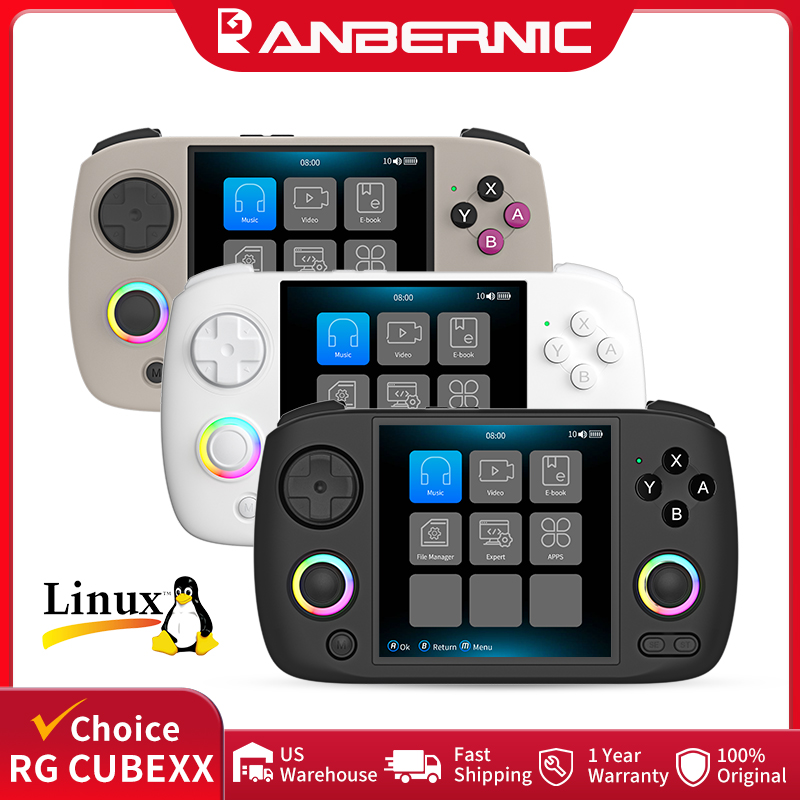 ANBERNIC RG CubeXX Handheld Ga - огляд і ціна Gaming Console Handheld Retro
