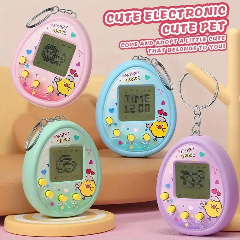 Cute Cartoon Handheld Virtual  - огляд і ціна Gaming Console Keychain