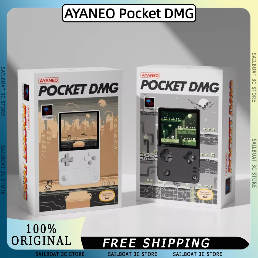 New Silver AYANEO Pocket DMG H - огляд і ціна Gaming Console Online