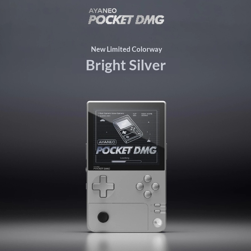New Silver AYANEO Pocket DMG H - огляд і ціна Gaming Console Online