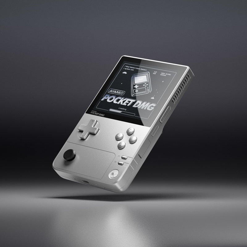 New Silver AYANEO Pocket DMG H - огляд і ціна Gaming Console Online