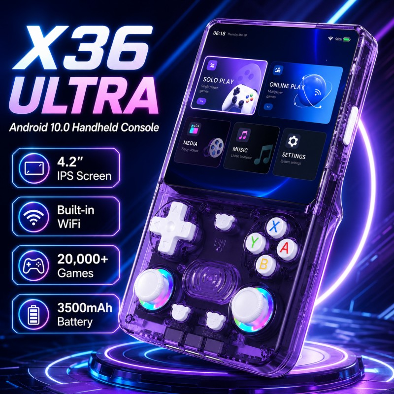 X36 Ultra Handheld Game Consol - огляд і ціна Gaming Console Online