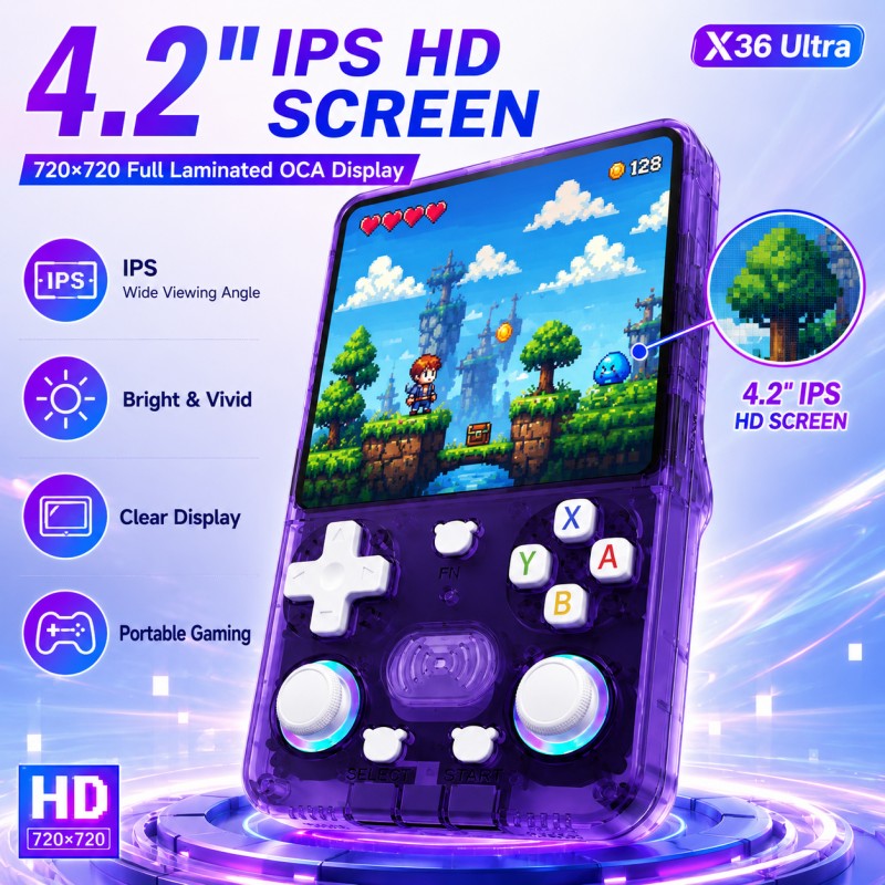 X36 Ultra Handheld Game Consol - огляд і ціна Gaming Console Online