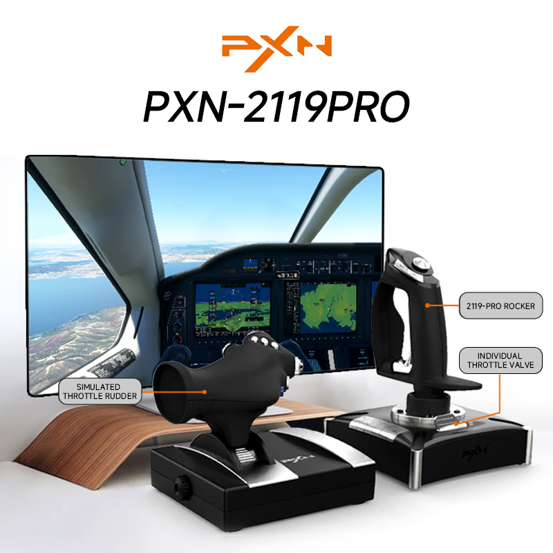 PXN 2119 PRO Flight Simulator  - огляд і ціна Flight Joystick Sim
