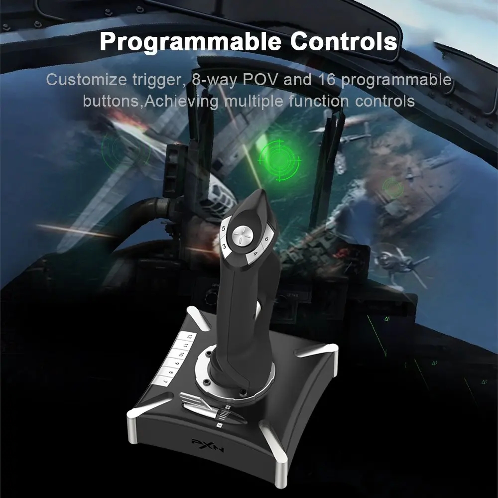 PXN 2119 PRO Flight Simulator  - огляд і ціна Flight Joystick Sim
