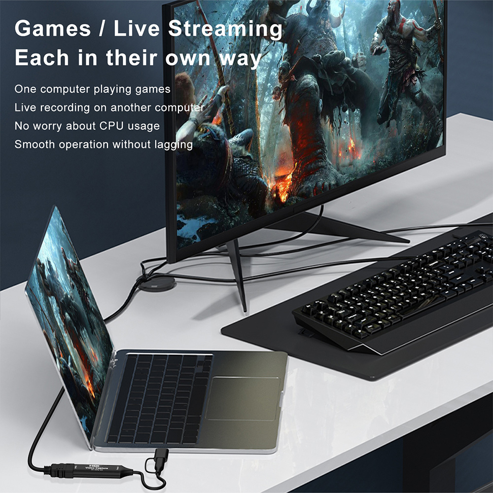 4K HDMI-compatible USB Video C - огляд і ціна Gaming Console And Pc